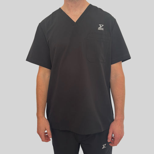 Men's Lightweight Stretch Scrub Top image 0